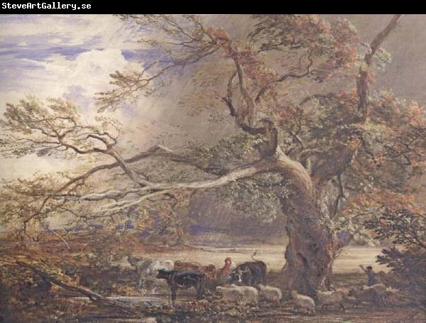 Samuel Palmer Sheltering from the Storm